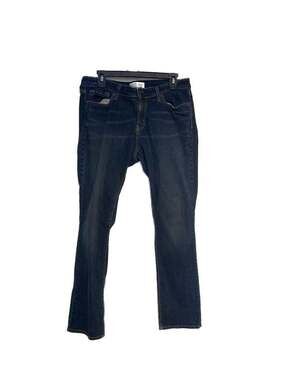 Signature by Levi Strauss & Co. Women's Mid Rise Straight Jeans Dark Wash